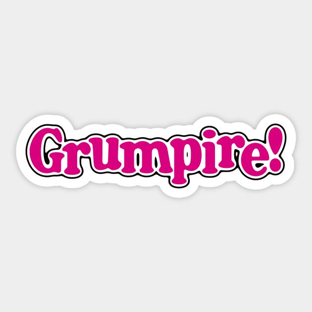 Grumpire! ‘74 Sticker by Grumpire